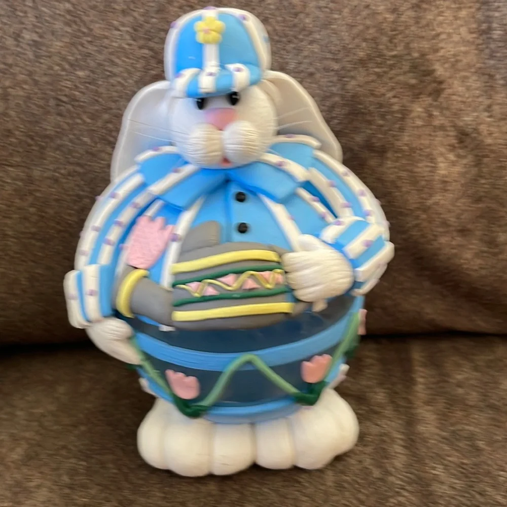 CWC Collectible Glass Easter Bunny NIB - Picture 1 of 5